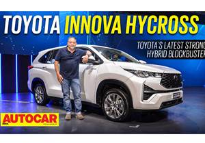 Toyota Innova Hycross walkaround video 