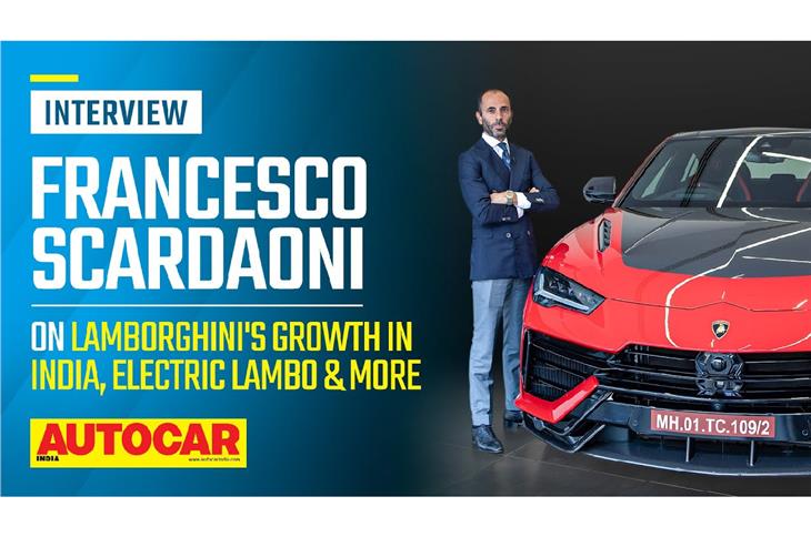 Lamborghini Asia regional director Francesco Scardaoni on brand's success in India and more