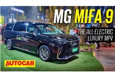 Auto Expo 2023: MG Mifa 9 MPV first look video