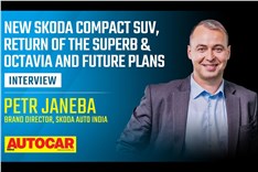 Petr Janeba on the Skoda compact SUV, new Octavia, Superb and more