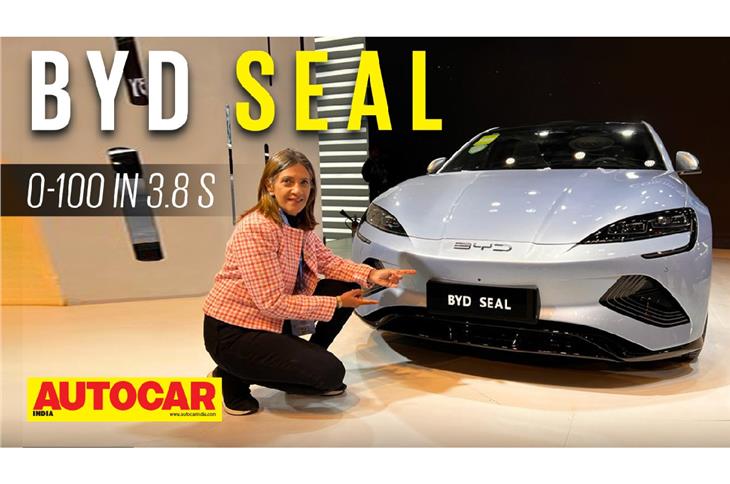 Auto Expo 2023: BYD Seal EV first look video