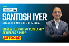 Santosh Iyer on the new Mercedes-Benz GLC, pricing and diesel future
