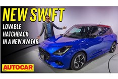 New Suzuki Swift walkaround video 