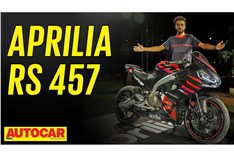 Aprilia RS 457 walkaround video 