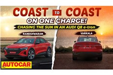 Coast to coast in an Audi Q8 e-tron Sportback video