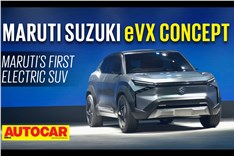 Auto Expo 2023: Maruti Suzuki eVX first look video
