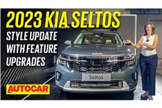 Kia Seltos facelift walkaround video