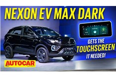 Tata Nexon EV Max Dark walkaround video