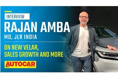 JLR India MD Rajan Amba on the new Velar, sales growth and more