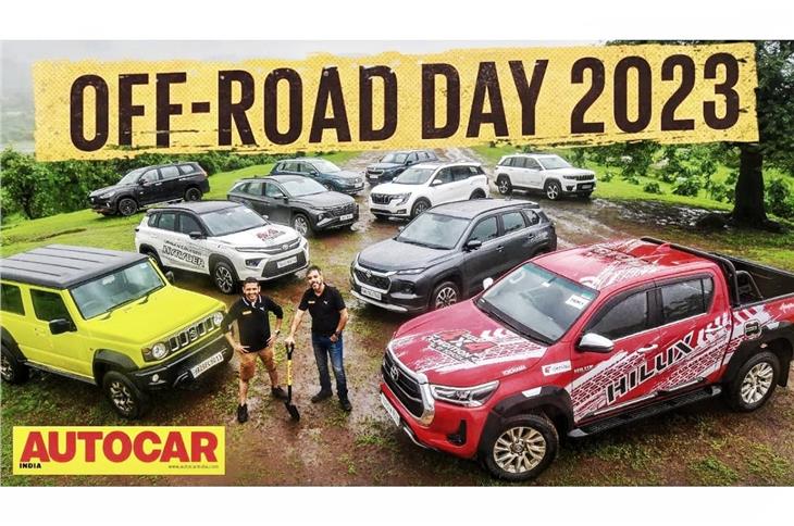 Autocar India off road day 2023 video 