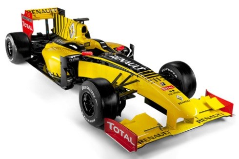 Renault unveils its 2010 F1 car