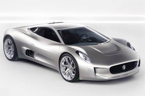 Jaguar shows C-X75 supercar  