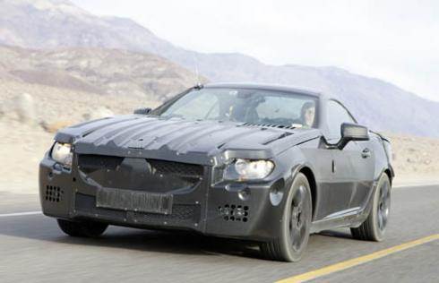 Mercedes SLK Spy Shots