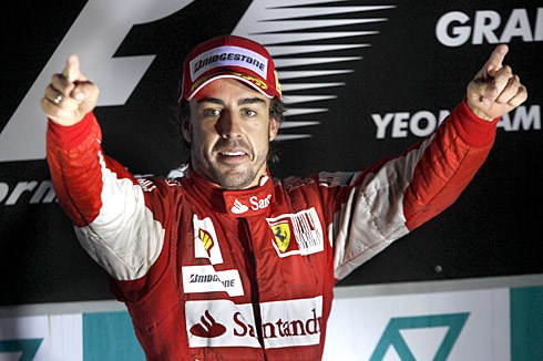 Alonso triumphs in Korea, leads title