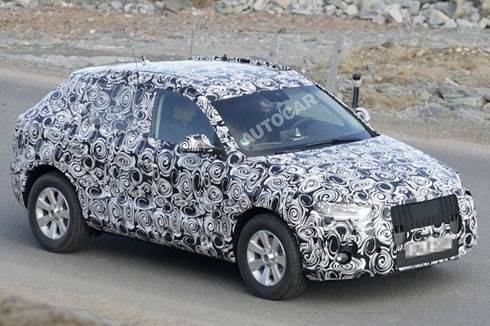 Audi new Q3 SUV spy pictures
