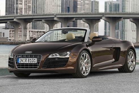 Audi launches R8 Spyder
