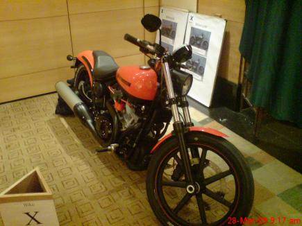 Harley checks out India