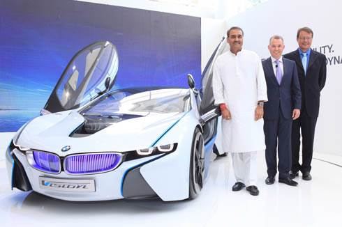 BMW India unveils hybrid concept