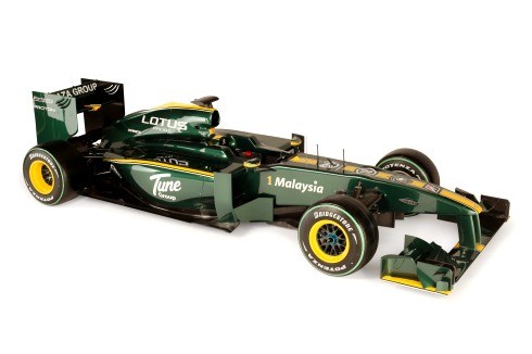Lotus 2010 car unveiled 
