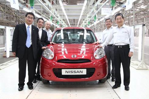 Nissan starts Micra production 