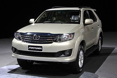 Toyota Fortuner facelift unveiled