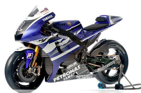 Yamaha unveils MotoGP 2011 livery 