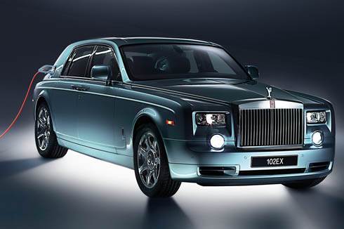 Rolls Royce shows 102EX Concept