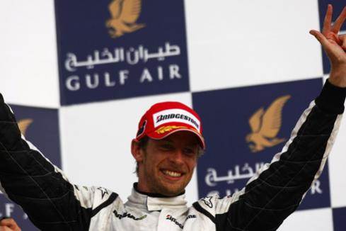 Button storms to Bahrain GP victory one