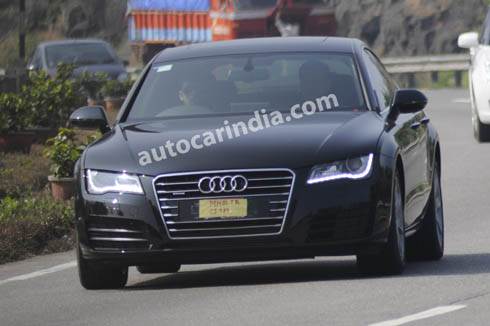 SCOOP! Audi A7 spotted in India