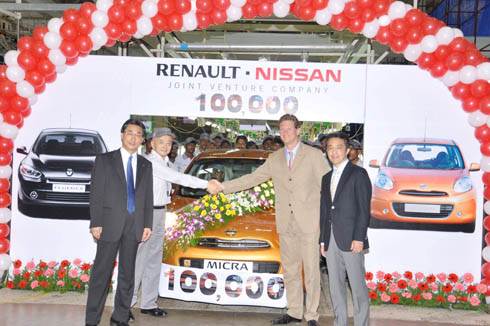 Nissan rolls out 100,000th Micra   