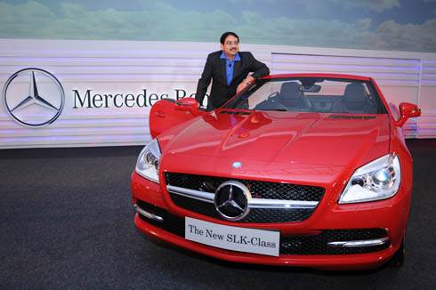 New Mercedes SLK launched 