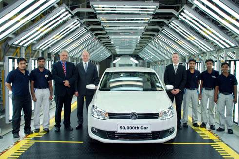 50,000th Volkswagen rolls out