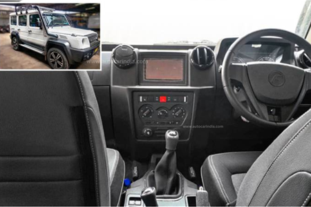 Force Gurkha 5-door interior, features, launch, price