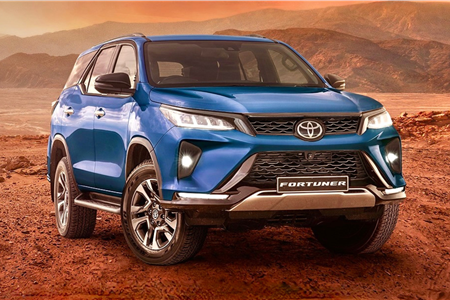 Toyota Fortuner MHEV in pictures