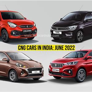 CNG cars on sale: June 2022