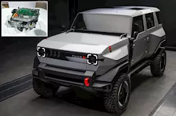 Mahindra Thar.e, BE EVs to be powered by VW APP550 electric motor