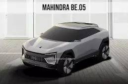 Mahindra BE.05 SUV patent images surface online