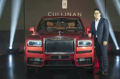 Rolls-Royce Cullinan showcased in Chennai