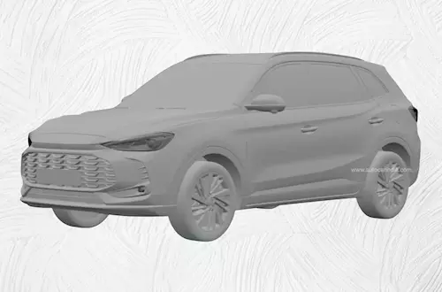 Next-gen MG Astor revealed in patent images