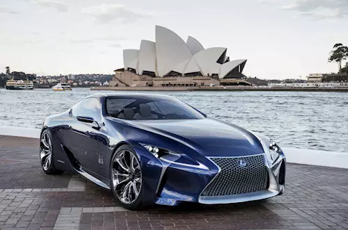 Production coupe to be based on Lexus LF-LC concept
