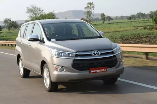 Toyota Innova Crysta India review, test drive