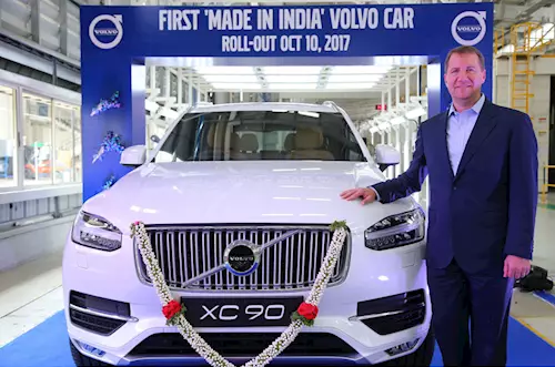 Volvo begins assembly operations in India with XC90