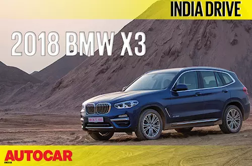 2018 BMW X3 India video review