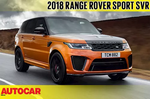 2018 Range Rover Sport SVR video review