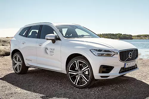 Volvo produces one-off XC60 plug-in with recycled parts
