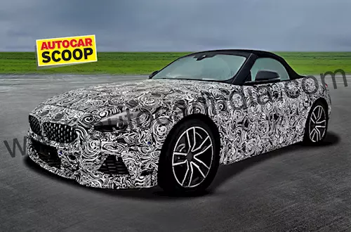 All-new BMW Z4 spied in India