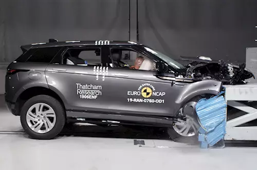 2019 Range Rover Evoque scores 5-star Euro NCAP safety ra...