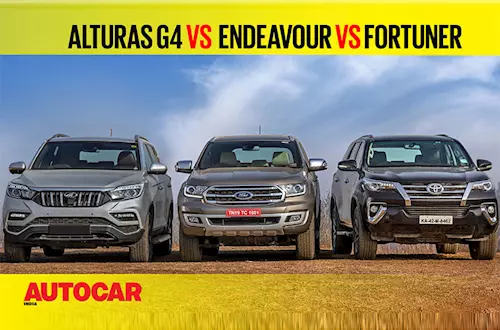 Alturas G4 vs Endeavour vs Fortuner comparison video