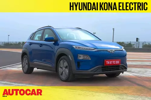 2019 Hyundai Kona Electric India video review