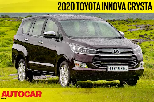 2020 Toyota Innova Crysta 2.4 diesel AT video review